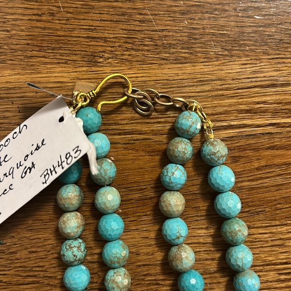 MADE IN THE DEEP SOUTH - 1930s Brooch & 1960s Turquoise Necklace - Picture 7 of 7